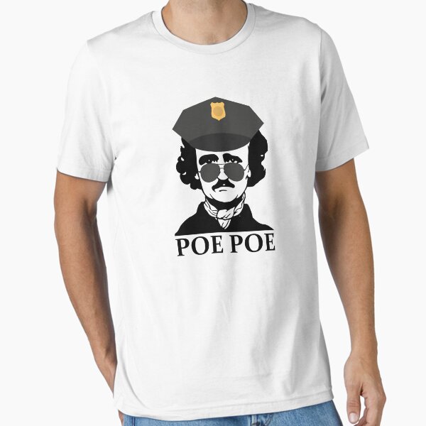 Item preview, Funny Edgar Allan Poe Poe Police designed and sold by Silly Dad Shirts.