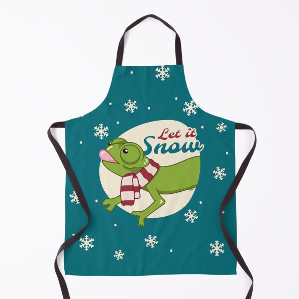 Item preview, Veiled Chameleon, Christmas Edition! let it snow designed and sold by anacecilia.