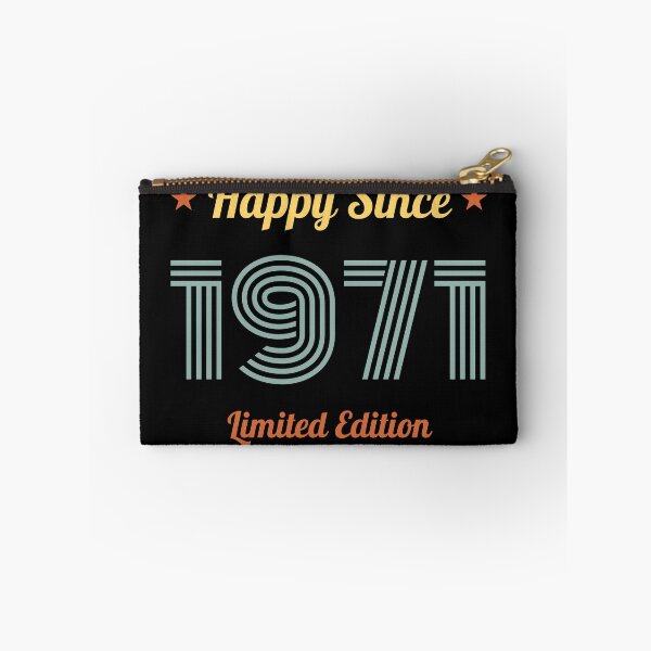 Item preview, VINTAGE HAPPY SINCE 1971 LIMITED EDITION BIRTHDAY GIFT IDEA designed and sold by Kipcio.