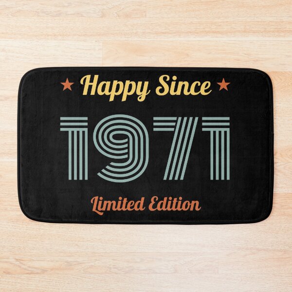 Item preview, VINTAGE HAPPY SINCE 1971 LIMITED EDITION BIRTHDAY GIFT IDEA designed and sold by Kipcio.