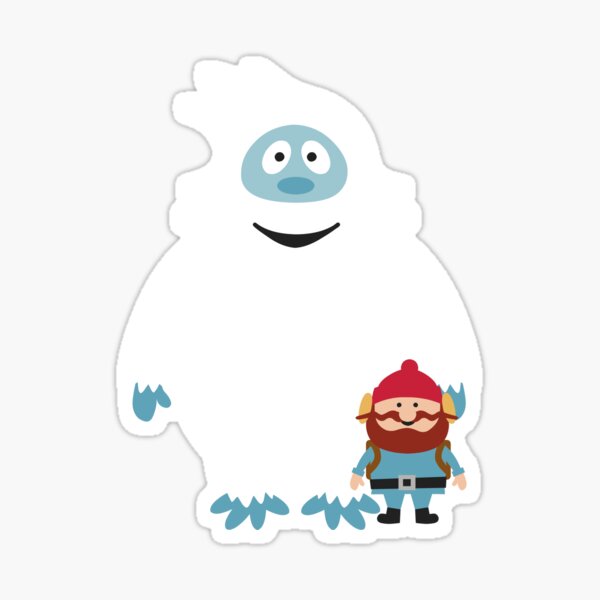 Item preview, Abominable Snowman & Friend designed and sold by Slinky-Reebs.