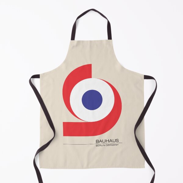 Item preview, Bauhaus - Retro / Art Deco architecture discipline from Berlin, Germany - Available in posters, etc - Red and blue bauhaus designed and sold by ArcFoundationCo.