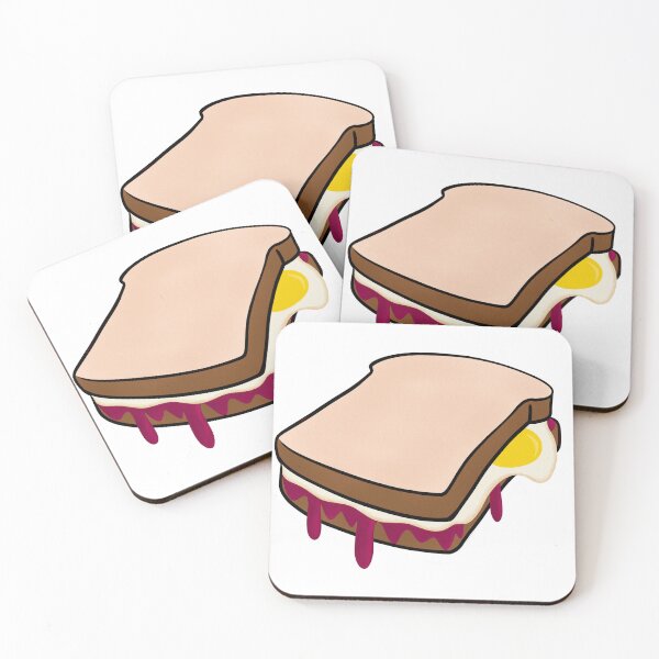 Item preview, Sándwich de huevo y mermelada designed and sold by alisonrog.