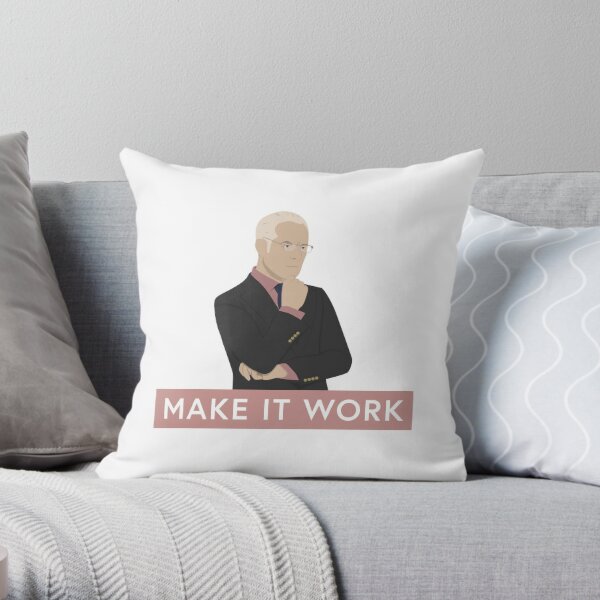 Make It Work - Tim Gunn Throw Pillow