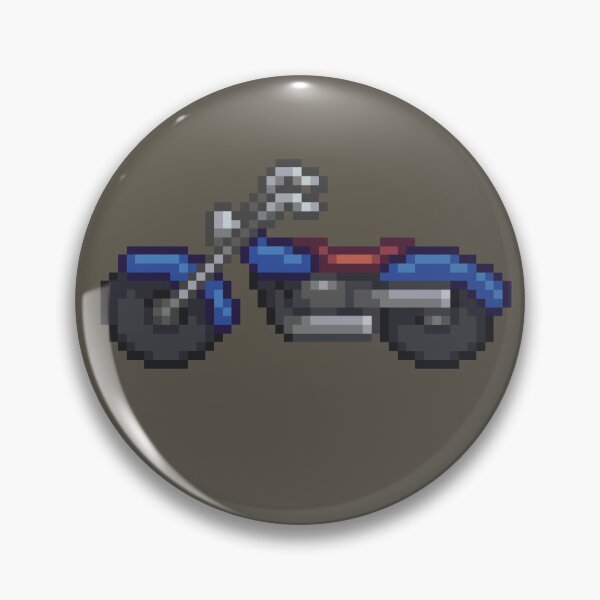 Artikelvorschau, Stardew Valley Sebastian Motorrad entworfen und verkauft von aiya-pixels.