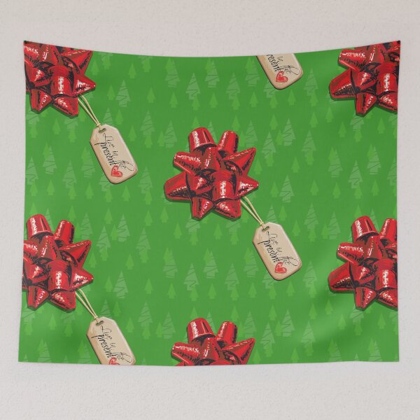 Item preview, Live in the Christmas Present designed and sold by ElephantShoe.