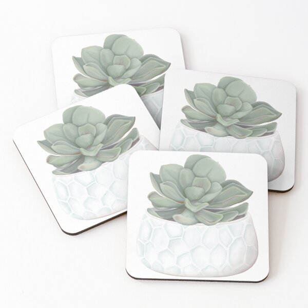 Item preview, Succulent in Textured Vase designed and sold by SarahDCreative.