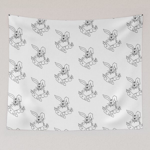 Item preview, Bunny with a heart and carrots designed and sold by Pentagonien.
