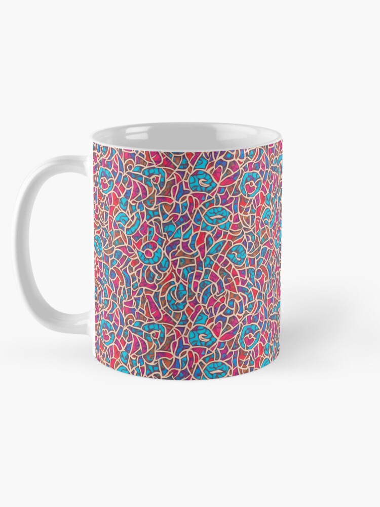 Thumbnail 5 of 6, Coffee Mug, Abstract 016 designed and sold by AbstractWave.
