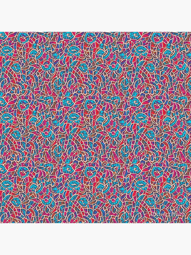Thumbnail 4 of 4, Pillow, Abstract 016 designed and sold by AbstractWave.
