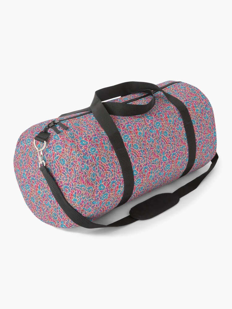 Thumbnail 1 of 3, Duffle Bag, Abstract 016 designed and sold by AbstractWave.
