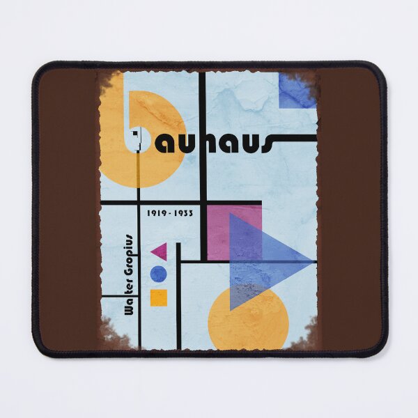 Item preview, Vintage Worn Out Bauhaus Minimalist Artwork Geometric Composition var 2 C original design designed and sold by paragonDesign28.