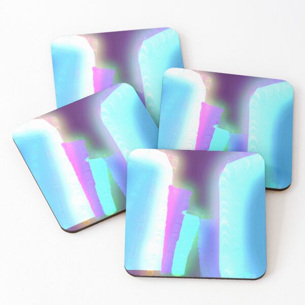 Item preview, Glowing Blue Purple Pattern - Neurodivergent designed and sold by jolabrese.