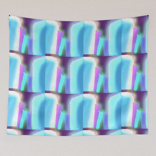 Item preview, Glowing Blue Purple Pattern - Neurodivergent designed and sold by jolabrese.