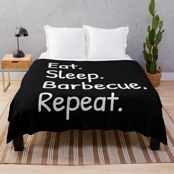 Item preview, Eat Sleep Barbecue Repeat  designed and sold by Islanr.
