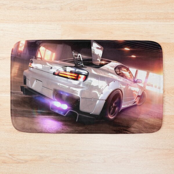 Item preview, White Nissan Silvia – JDM Drift Car, Clean Japanese Tuner Style, Silvia Performance Art designed and sold by Road To Track.