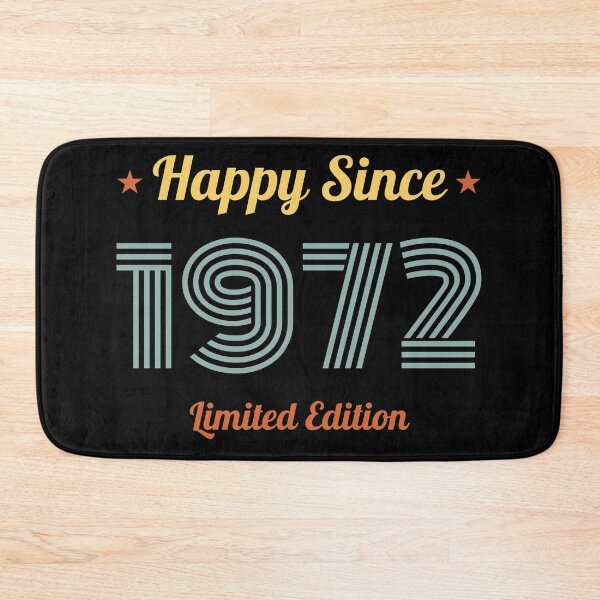 Item preview, VINTAGE HAPPY SINCE 1972 LIMITED EDITION BIRTHDAY GIFT IDEA designed and sold by Kipcio.