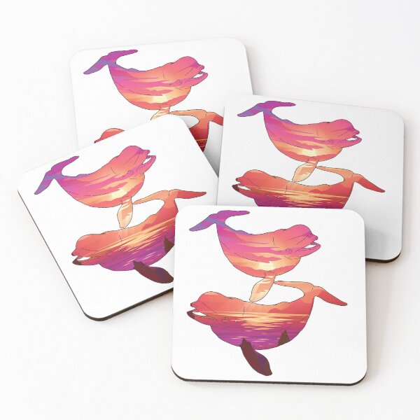 Item preview, Beluga Whales Sunrise Scene designed and sold by damonasplace.