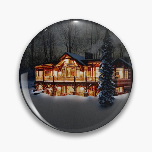 Item preview, Winter Cabin designed and sold by FantasySkyArt.