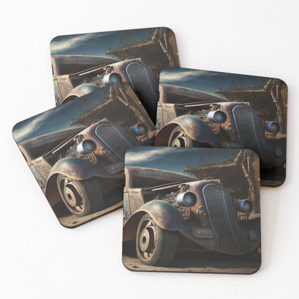 Item preview, Postapocalyptic Hot Rod #25, a perfect gift for all American Industry fans designed and sold by RodZnRoll.