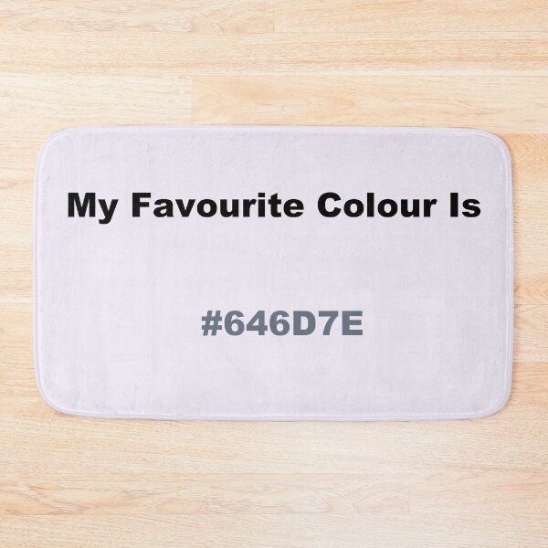 Item preview, My Favourite Colour Is #646D7E designed and sold by kiippers.