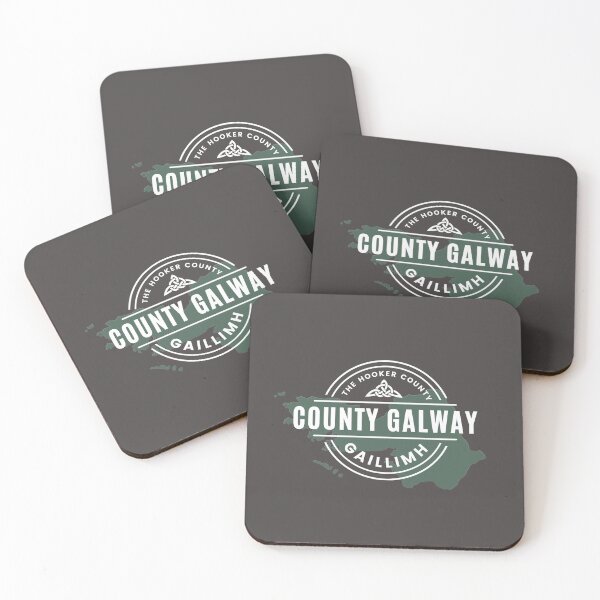Item preview, County Galway Map designed and sold by TrueCelt.
