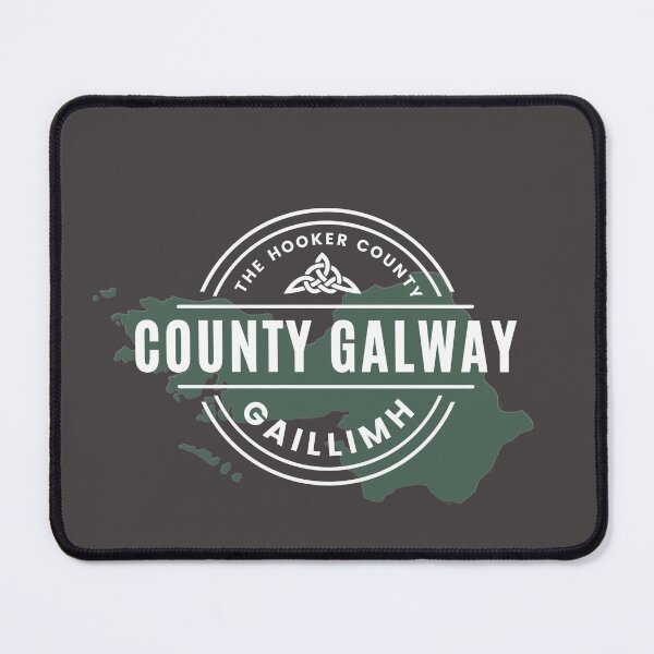 Item preview, County Galway Map designed and sold by TrueCelt.