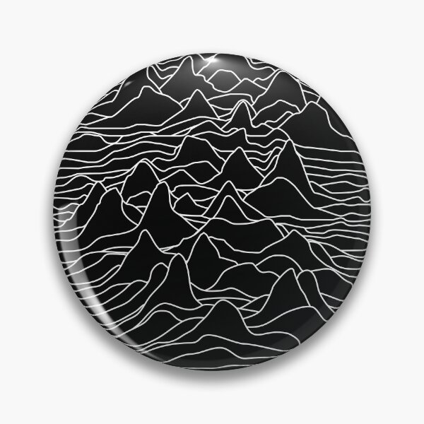 Item preview, Black and white illustration - sound wave graphic  - black  designed and sold by ohaniki.