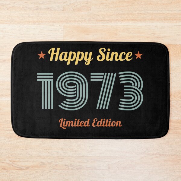 Item preview, VINTAGE HAPPY SINCE 1973 LIMITED EDITION BIRTHDAY GIFT IDEA designed and sold by Kipcio.