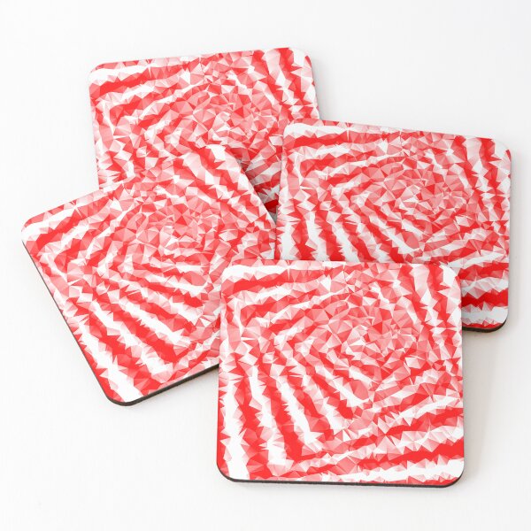 Item preview, Red polygons designed and sold by myikigai.