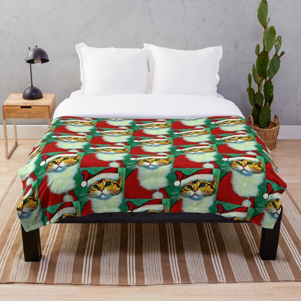 Item preview, Van Gogh Cute Christmas Cat Design Artwork  designed and sold by StickerBird.