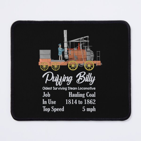 Item preview, Puffing Billy Oldest Surviving Steam Locomotive Train Diagram Gift designed and sold by Maljonic.