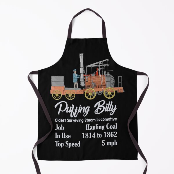 Item preview, Puffing Billy Oldest Surviving Steam Locomotive Train Diagram Gift designed and sold by Maljonic.