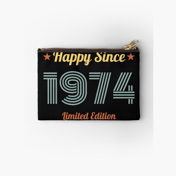 Item preview, VINTAGE HAPPY SINCE 1974 LIMITED EDITION BIRTHDAY GIFT IDEA designed and sold by Kipcio.