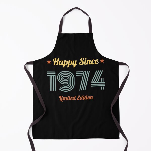 Item preview, VINTAGE HAPPY SINCE 1974 LIMITED EDITION BIRTHDAY GIFT IDEA designed and sold by Kipcio.