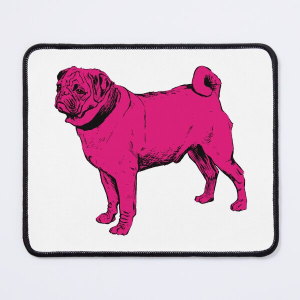 Item preview, Cute Pug dog in Pink | Dogs world designed and sold by Giovanni-c.