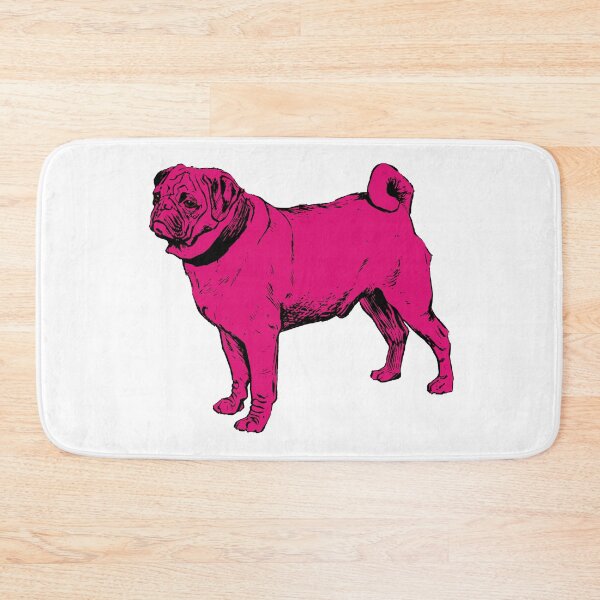 Item preview, Cute Pug dog in Pink | Dogs world designed and sold by Giovanni-c.