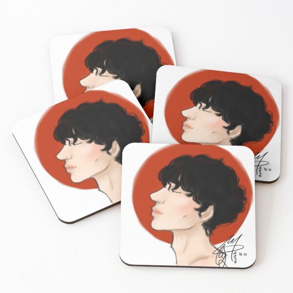 Item preview, side profile of man designed and sold by artwork-ty.