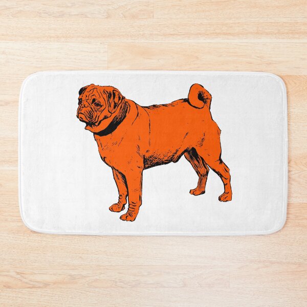 Item preview, Cute Pug dog in Orange | Dogs world designed and sold by Giovanni-c.