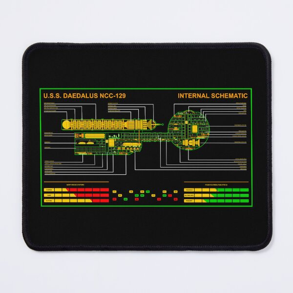 Item preview, Starship Daedalus Internal Schematic designed and sold by Bmused55.