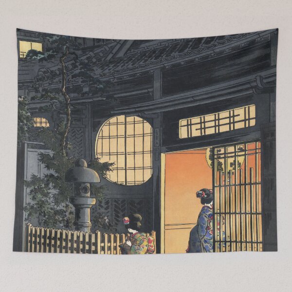 Item preview, Side Street Araki in Yotsuya by Koitsu Tsuchiya designed and sold by Ukiyo-Studio.