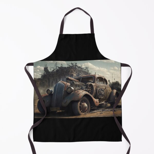 Item preview, Postapocalyptic Hot Rod #28, a perfect gift for all American Industry fans designed and sold by RodZnRoll.