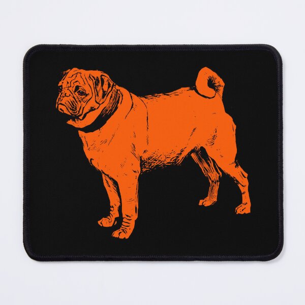 Item preview, Cute Pug dog in Orange and Black | Dogs world designed and sold by Giovanni-c.