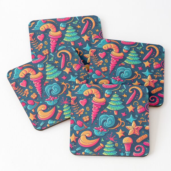 Item preview, Christmas doodles designed and sold by MrBeerholder.