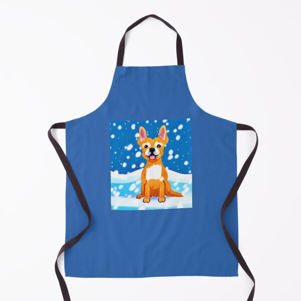 Item preview, Cartoon Dog In Snow designed and sold by Mizjean.