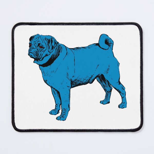 Item preview, Cute Pug dog in Blue | Dogs world designed and sold by Giovanni-c.