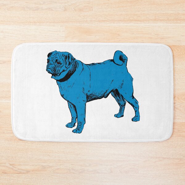 Item preview, Cute Pug dog in Blue | Dogs world designed and sold by Giovanni-c.