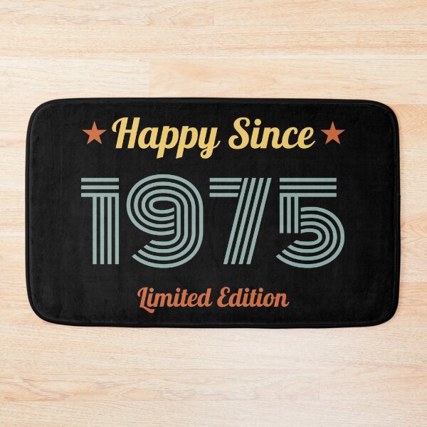 Item preview, VINTAGE HAPPY SINCE 1975 LIMITED EDITION BIRTHDAY GIFT IDEA designed and sold by Kipcio.