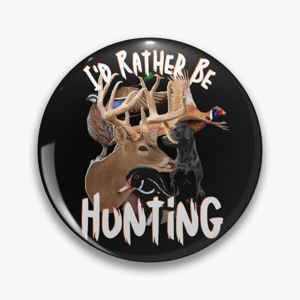 Item preview, I'd Rather Be Hunting Wildlife Design for Duck and Deer Hunters designed and sold by LifeCrush.