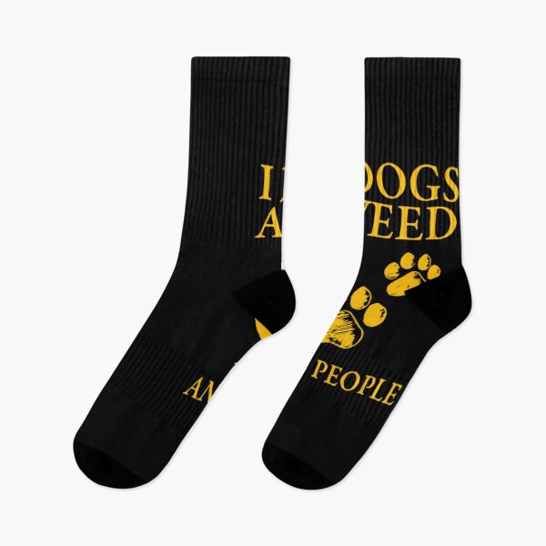 Item preview, I Like Dogs And Weed And Maybe 3 People Funny  designed and sold by FirnandArt.